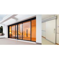 Sliding Door (Manual / Automatic) – Large-Opening Fire-Rated Sliding Door for Residential & Industrial Use